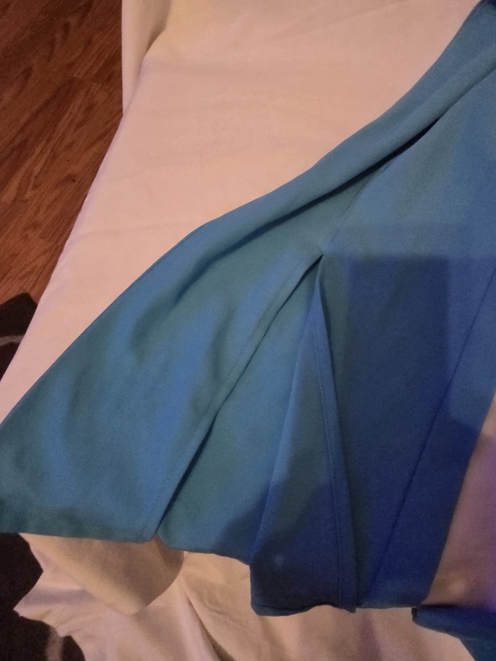 Fashion Nova Teal Blue Dress Pants